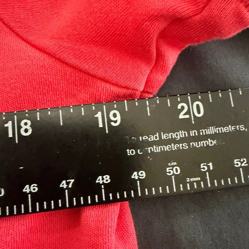 Polo Ralph Lauren Mens Medium Red Short Sleeve Custom Fit Pique Polo Shirt